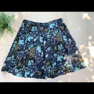 J. Jill NWT flowy, flowery skirt